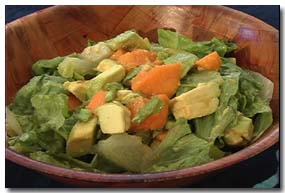 Avocado and Papaya Salad